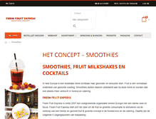 Tablet Screenshot of freshfruitexpress.nl